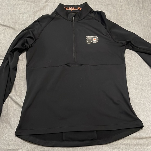 Philadelphia Flyers pullover half zip tech shirt - Picture 5 of 5